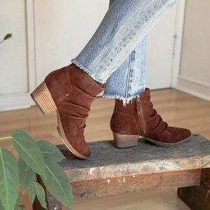 Suede Bootie